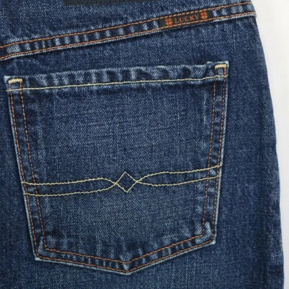 Lucky Brand Dungarees Denim Jean‎ Skirt Size 6 28